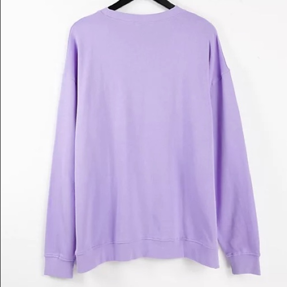 ASOS DESIGN Curve Organic Cotton Oversized Sweatshirt 💫